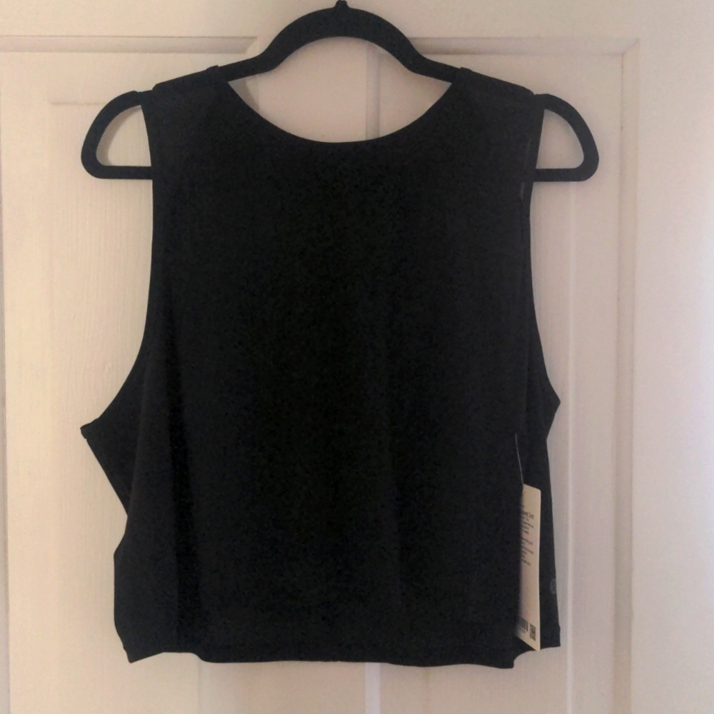 Lululemon sculpt crop tank